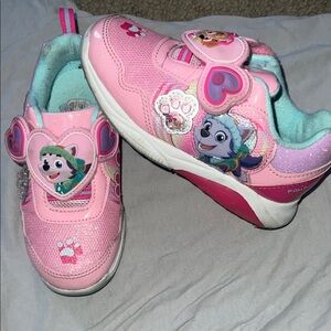 Girls size 12 Paw Patrol sneakers
